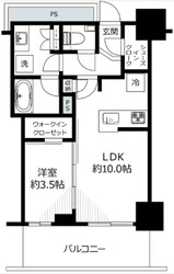 ルフォン ザ・タワー大塚の物件間取画像